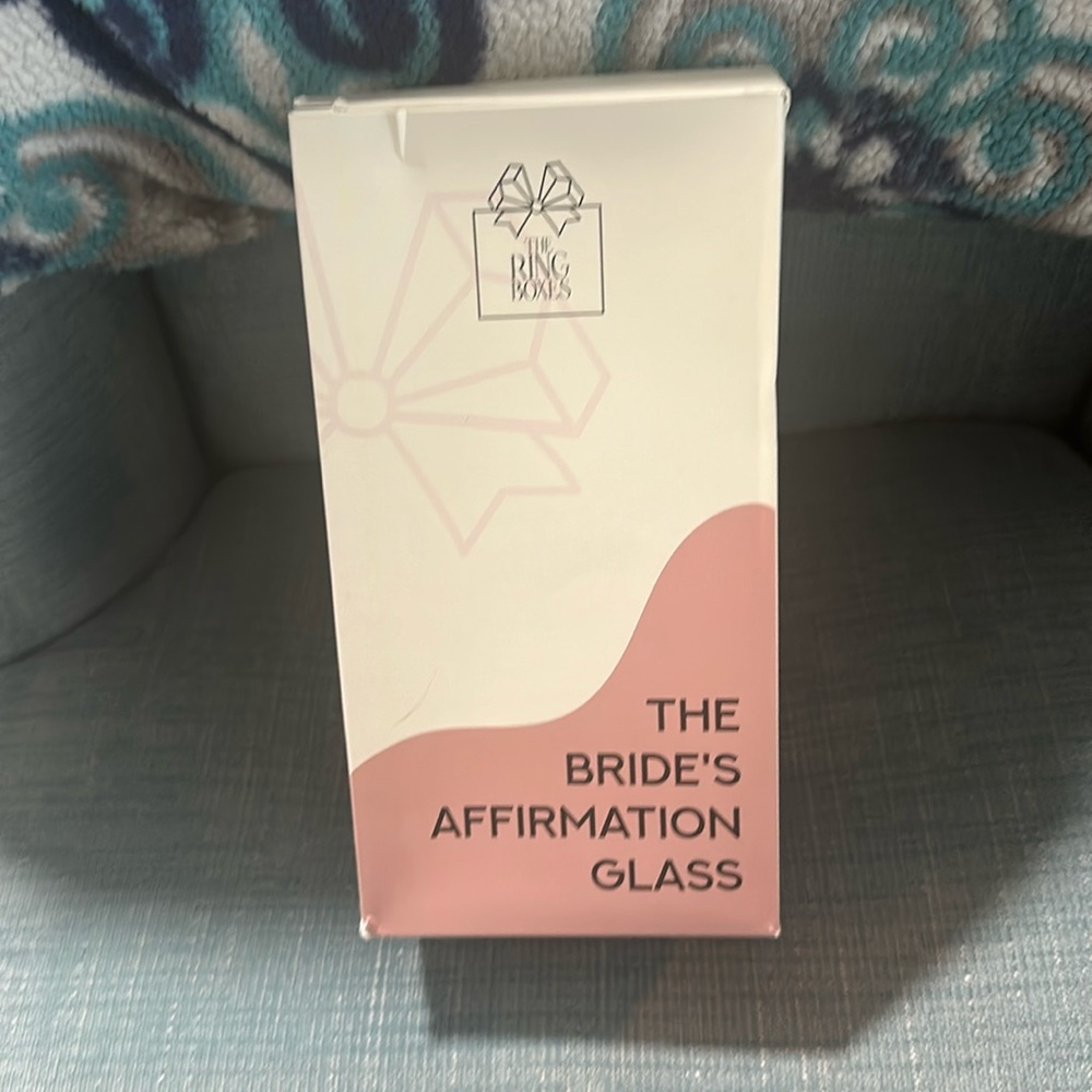 NWT Bride Affirmation Glass - Picture 9 of 11
